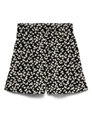 Vero Moda Szorty "Measy joy" w kolorze czarno-beżowym rozmiar: L. Brązowe szorty damskie Vero Moda, bez wzorów, z wiskozy. Za 56.93 zł.