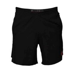 Black Crown Quara Trousers. Czarne szorty męskie BLACK CROWN, bez wzorów, z materiału. Za 165.75 zł.
