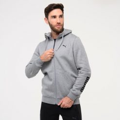 Bluza z kapturem męska Puma Gym & Pilates. Bluzy sportowe męskie Puma, bez wzorów, z bawełny, sportowe, bez kołnierzyka, bez ramiączek. Za 169.99 zł.