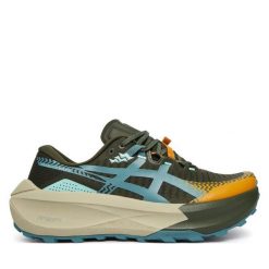 Buty do biegania Asics. Zielone obuwie do biegania damskie Asics. Za 799.99 zł.