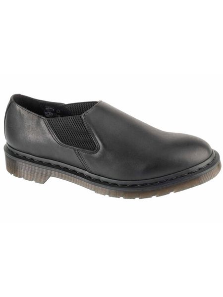 Dr. Martens Półbuty Louis Slip On DM40950001 Czarny. Czarne buty wizytowe męskie Dr. Martens, ze skóry, bez zapięcia. Za 519.99 zł.