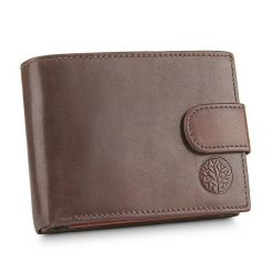 Portfel skórzany BETLEWSKI BPM-VTCC-60 c. brązowy. Brązowe portfele męskie Betlewski, bez wzorów, ze skóry. Za 139.99 zł.