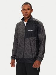 Adidas Kurtka do biegania Terrex Trail Running IN6726 Szary Regular Fit. Szare kurtki treningowe męskie Adidas, m, bez wzorów, z syntetyku, do biegania. Za 279.99 zł.