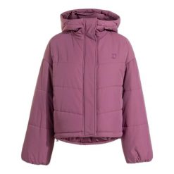 Damska kurtka puchowa Joma U-Tribe. Czerwone kurtki damskie Joma, m, z aplikacjami, z poliesteru, z kapturem. Za 169.50 zł.