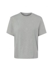 Marie Lund Koszulka Kobiety Bawełna (100%) szary, L. Szare t-shirty damskie Marie Lund, l, bez wzorów, z bawełny, bez kołnierzyka. Za 99.95 zł.