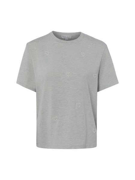 Marie Lund Koszulka Kobiety Bawełna (100%) szary, L. Szare t-shirty damskie Marie Lund, l, bez wzorów, z bawełny, bez kołnierzyka. Za 99.95 zł.