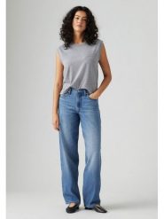 Levi's Dżinsy - Relaxed fit - w kolorze niebieskim rozmiar: W25/L32. Niebieskie jeansy damskie Levi's, z podwyższonym stanem. Za 221.67 zł.