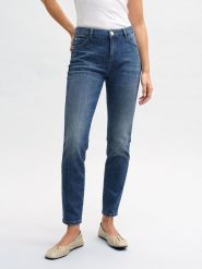 OPUS Dżinsy - Slim fit - w kolorze niebieskim rozmiar: 38/L30. Niebieskie jeansy damskie Opus. Za 239.86 zł.