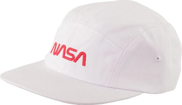 Czapka K1x x NASA 100% bawełna. Białe czapki męskie K1X, bez wzorów, z bawełny, sportowe. Za 144.99 zł.
