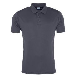 Męska Gładka Koszulka Polo. Brązowe koszulki polo męskie JUST COOL, m, bez wzorów, bez ramiączek. Za 64.99 zł.