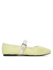 Tommy Jeans Baleriny Tjw Knitted Ballerina EN0EN03030 Biały. Białe baleriny damskie Tommy Jeans, bez wzorów, z jeansu, bez obcasa. Za 409.99 zł.