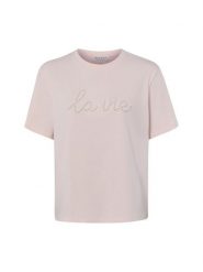 Marie Lund Koszulka Kobiety Bawełna różowy, L. Czerwone t-shirty damskie Marie Lund, l, bez wzorów, z bawełny, bez kołnierzyka. Za 99.95 zł.