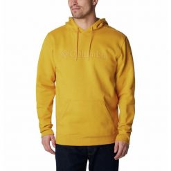 Bluza Trekkingowa z kapturem Męska Columbia CSC Basic Logo II Hoodie. Żółte bluzy z kapturem męskie Columbia, m. Za 282.99 zł.