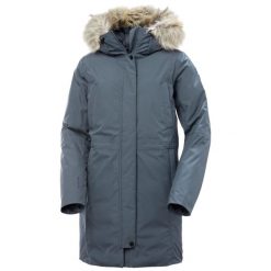 Damska wodoodporna kurtka z kapturem Helly Hansen Senja. Szare kurtki damskie Helly Hansen, m, bez wzorów, z futra, z kapturem. Za 1,274.90 zł.
