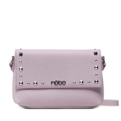 Torebka Nobo. Fioletowe listonoszki damskie Nobo, bez wzorów, bez dodatków. Za 189.99 zł.