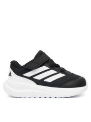 Adidas Sneakersy Runfalcon 6 Shoes Infant KI1777 Czarny. Czarne trampki i tenisówki chłopięce Adidas, bez wzorów, z materiału, bez zapięcia. Za 149.99 zł.