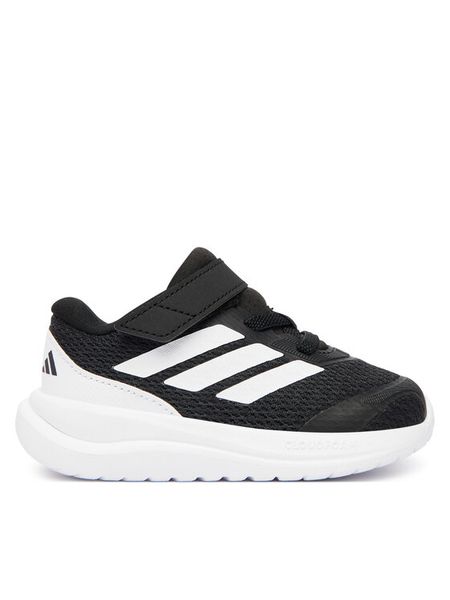 Adidas Sneakersy Runfalcon 6 Shoes Infant KI1777 Czarny. Czarne trampki i tenisówki chłopięce Adidas, bez wzorów, z materiału, bez zapięcia. Za 149.99 zł.