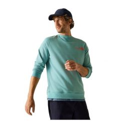 Bluza Męska Z Nadrukiem Na Plecach Nithsdale. Niebieskie bluzy z kapturem męskie Regatta, l, z bawełny. Za 143.99 zł.