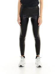 Legginsy Leone 1947 Glam Winter Damen Kunstleder z etykietą Etikett. Czarne legginsy damskie LEONE 1947 APPAREL, s, bez wzorów, ze skóry. Za 294.70 zł.