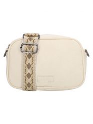 Beagles Torebka "Malaga" w kolorze kremowym - 20,5 x 14 x 7,5 cm rozmiar: onesize. Brązowe torebki klasyczne damskie Beagles, bez wzorów, z materiału, małe, bez dodatków. Za 56.99 zł.