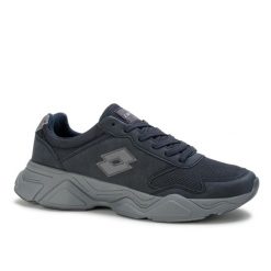 Buty męskie sportowe Lotto OREDA. Czarne buty sportowe na co dzień męskie Lotto, z dresówki, bez zapięcia, trekkingowe. Za 149.00 zł.