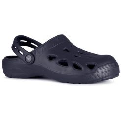 Trespass Charter - sandały unisex, granatowe. Niebieskie sandały damskie Trespass, bez wzorów, bez obcasa. Za 196.99 zł.