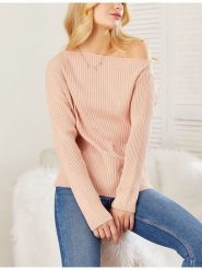 Milan Kiss Sweter w kolorze beżowym rozmiar: M. Brązowe swetry klasyczne damskie Milan Kiss, m, bez kołnierzyka. Za 104.99 zł.