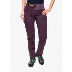 Spodnie softshell damskie Ortovox Pala Pants. Fioletowe spodnie dresowe damskie ORTOVOX, l, bez wzorów, z softshellu. Za 760.99 zł.