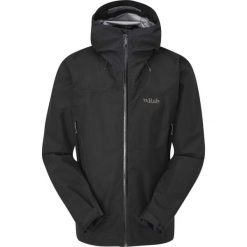 Kurtka wodoodporna Rab Namche GTX. Czarne kurtki outdoor męskie RAB, m, z aplikacjami, z gore-texu, bez kaptura. Za 1,758.25 zł.