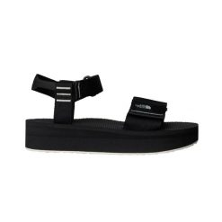The North Face Sandały Skeena Platform Nf0A8Ae7Vor. Czarne sandały damskie The North Face, bez wzorów, bez obcasa. Za 225.99 zł.