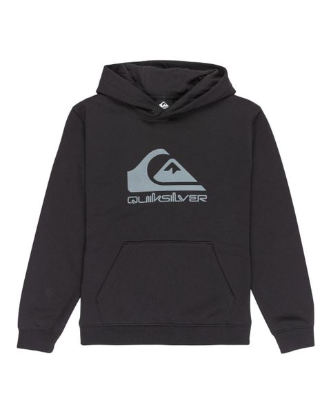 Bluza z kapturem dla Chłopcy COMP LOGO Czarny. Czarne bluzy z kapturem męskie Quiksilver, m, z bawełny. Za 169.99 zł.