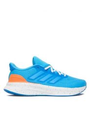 Adidas Sneakersy Ultrarun 5 J JQ1869 Niebieski. Niebieskie buty sportowe chłopięce Adidas, bez wzorów, z materiału, bez zapięcia. Za 259.99 zł.