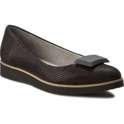 Półbuty SERGIO BARDI - Ilda FW1269617AF 401. Czarne półbuty damskie Sergio Bardi, z aplikacjami, z nubiku, eleganckie, bez obcasa, na płaskiej podeszwie. W wyprzedaży za 149.00 zł.
