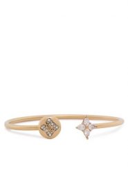 Guess Bransoletka JUBB06 472JW Złoty. Żółte bransoletki damskie Guess, ze stali. Za 299.99 zł.