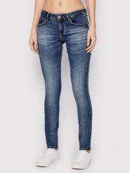 Guess Jeansy Annette W2YA99 D4Q02 Niebieski Skinny Fit. Niebieskie jeansy damskie Guess. Za 289.99 zł.