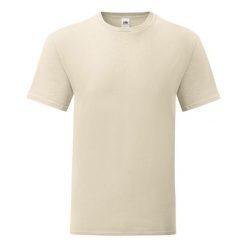 Koszulka Fruit Of The Loom Iconic 150 Natural 100% bawełna. Brązowe t-shirty damskie Fruit of the Loom, m, bez wzorów, z bawełny, bez kołnierzyka. Za 124.99 zł.