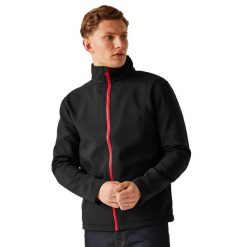 Softshell Męski Ablaze. Czarne kurtki softshell damskie Regatta, m, bez wzorów, z materiału, bez kaptura. Za 200.99 zł.