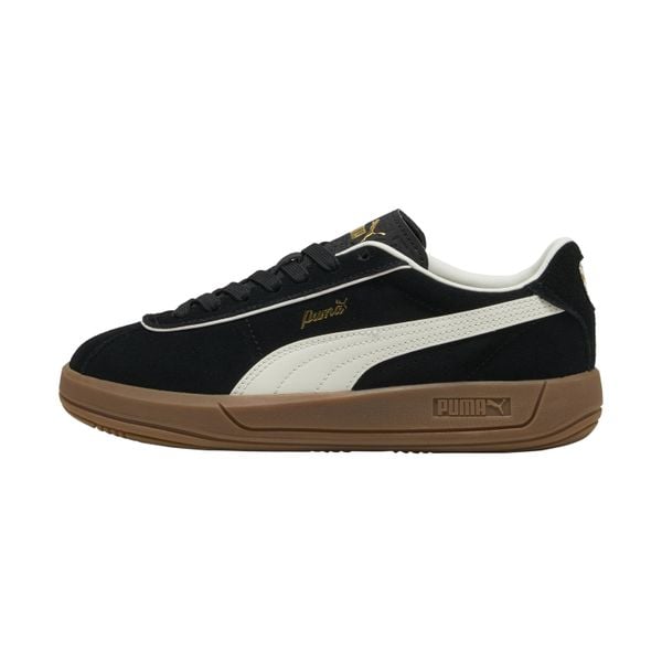 Buty sportowe Puma Club Klassika Sd. Czarne buty sportowe na co dzień damskie Puma, bez wzorów, z gumy. Za 315.00 zł.