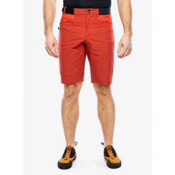 Spodenki wspinaczkowe męskie Haglofs ROC Spitz Shorts. Czerwone szorty męskie Haglöfs, bez kołnierzyka. Za 340.99 zł.