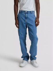 MESKIE SPODNIE LEE WORKWEAR CARPENTER KENNY 112377678. Spodnie materiałowe męskie Lee, bez wzorów, z jeansu. Za 219.99 zł.