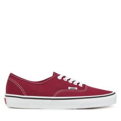 Tenisówki Vans. Czerwone trampki i tenisówki męskie Vans, bez wzorów, bez zapięcia. Za 249.99 zł.