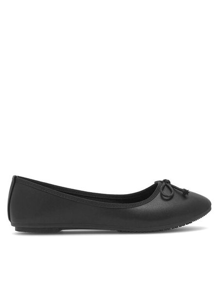 Jenny Fairy Baleriny Elli WSS21086-01 Czarny. Czarne baleriny damskie Jenny Fairy, bez wzorów, z syntetyku, bez obcasa. Za 99.99 zł.