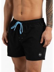Happy Shorts Szorty kąpielowe w kolorze czarnym rozmiar: XXL. Czarne szorty sportowe męskie Happy Shorts, xxl, z materiału, outdoorowe. Za 80.52 zł.