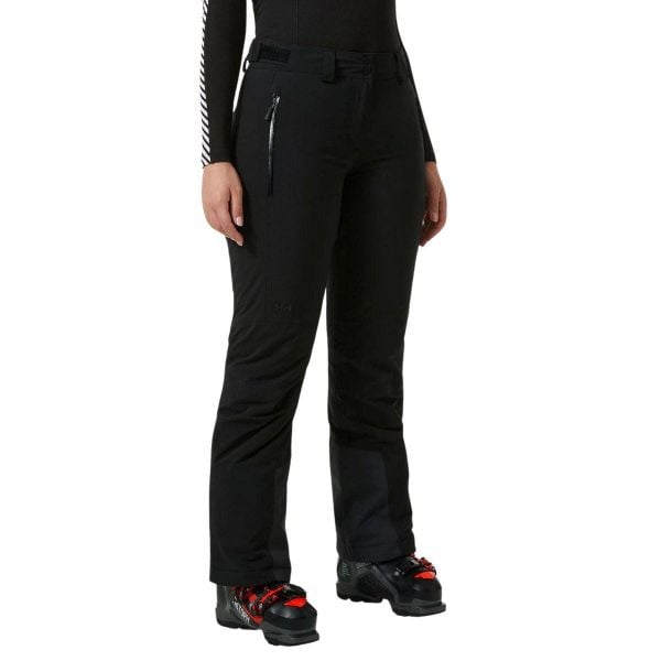 Spodnie narciarskie damskie Helly Hansen Alphelia 2.0. Czarne spodnie dresowe damskie Helly Hansen, bez wzorów, sportowe. W wyprzedaży za 949.00 zł.