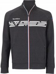 Bluza tenisowa rozpinana męska Tecnifibre Knit Jacket. Szare bluzy bez kaptura męskie TECNIFIBRE, m, z bawełny. Za 159.99 zł.