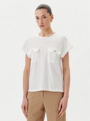 Rinascimento Bluzka CFC0122690003 Écru Regular Fit. Bluzki damskie RINASCIMENTO, s, bez wzorów, z bawełny, bez ramiączek. Za 159.99 zł.
