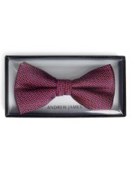 Andrew James Jedwabna muszka Mężczyźni czerwony|niebieski, ONE SIZE. Czerwone krawaty i muchy męskie Andrew James, bez wzorów, z jedwabiu, eleganckie. Za 179.95 zł.