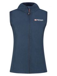 ANAPURNA Kamizelka polarowa "Vugana" w kolorze granatowym rozmiar: XXL. Niebieskie kamizelki damskie ANAPURNA, xxl, z polaru. Za 43.99 zł.