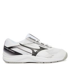 Buty halowe Mizuno. Białe buty sportowe na co dzień męskie Mizuno, bez zapięcia. Za 299.99 zł.