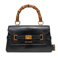 Torebka Guess. Czarne torebki klasyczne damskie Guess, z aplikacjami, bez dodatków. Za 479.99 zł.